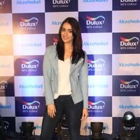 Shraddha Kapoor - Farhan Akhtar and Shraddha Kapoor at the launch of Dulux new Color Range Photos | Picture 1445963