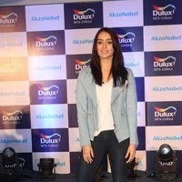 Shraddha Kapoor - Farhan Akhtar and Shraddha Kapoor at the launch of Dulux new Color Range Photos | Picture 1445960