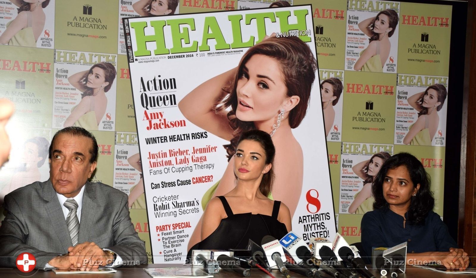 Amy Jackson during the Health and Nutrition magazine cover launch photos | Picture 1441410