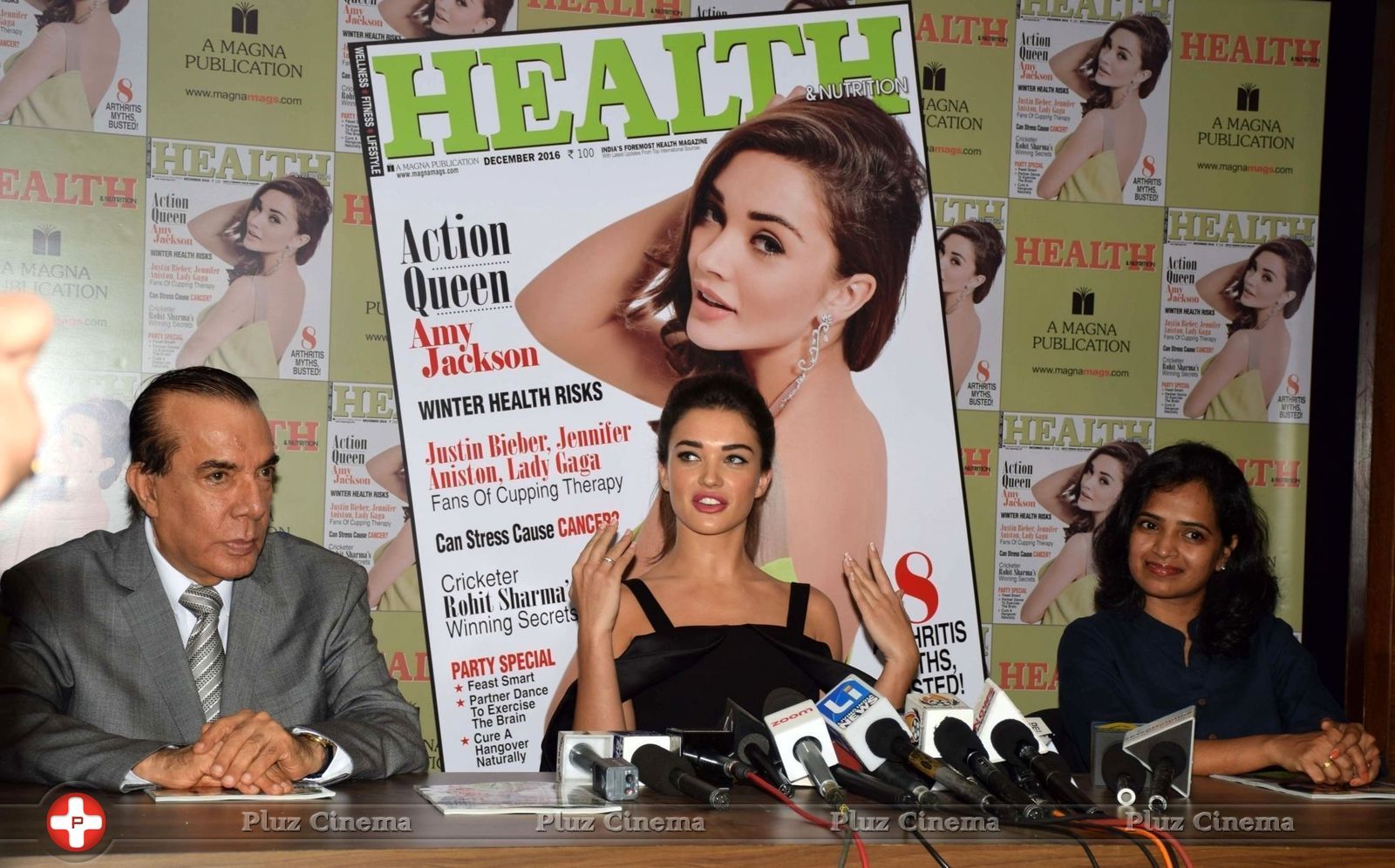 Amy Jackson during the Health and Nutrition magazine cover launch photos | Picture 1441416
