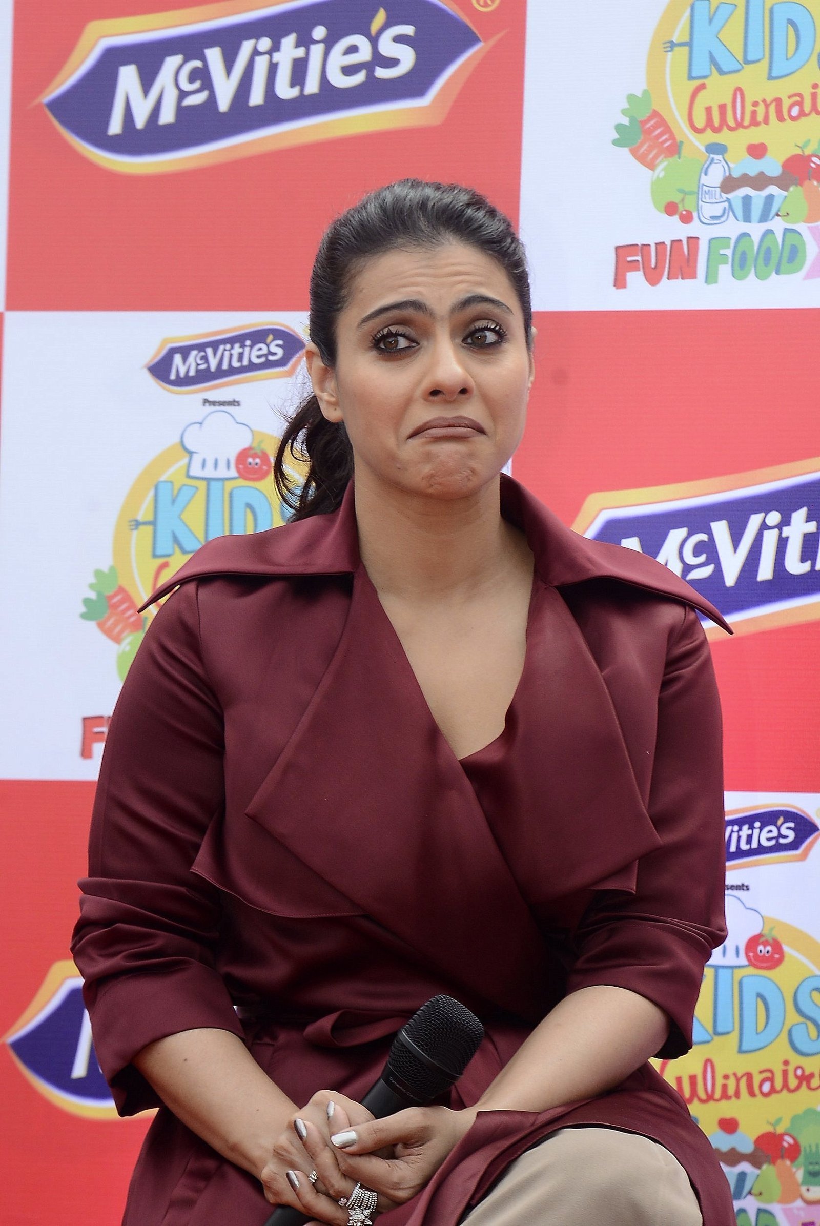Kajol during the 4th edition of McVities Kids Culinarie Images | Picture 1490990