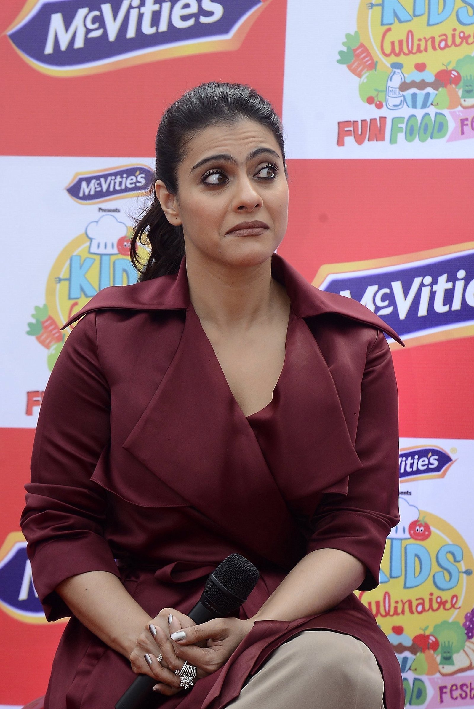 Kajol during the 4th edition of McVities Kids Culinarie Images | Picture 1490991