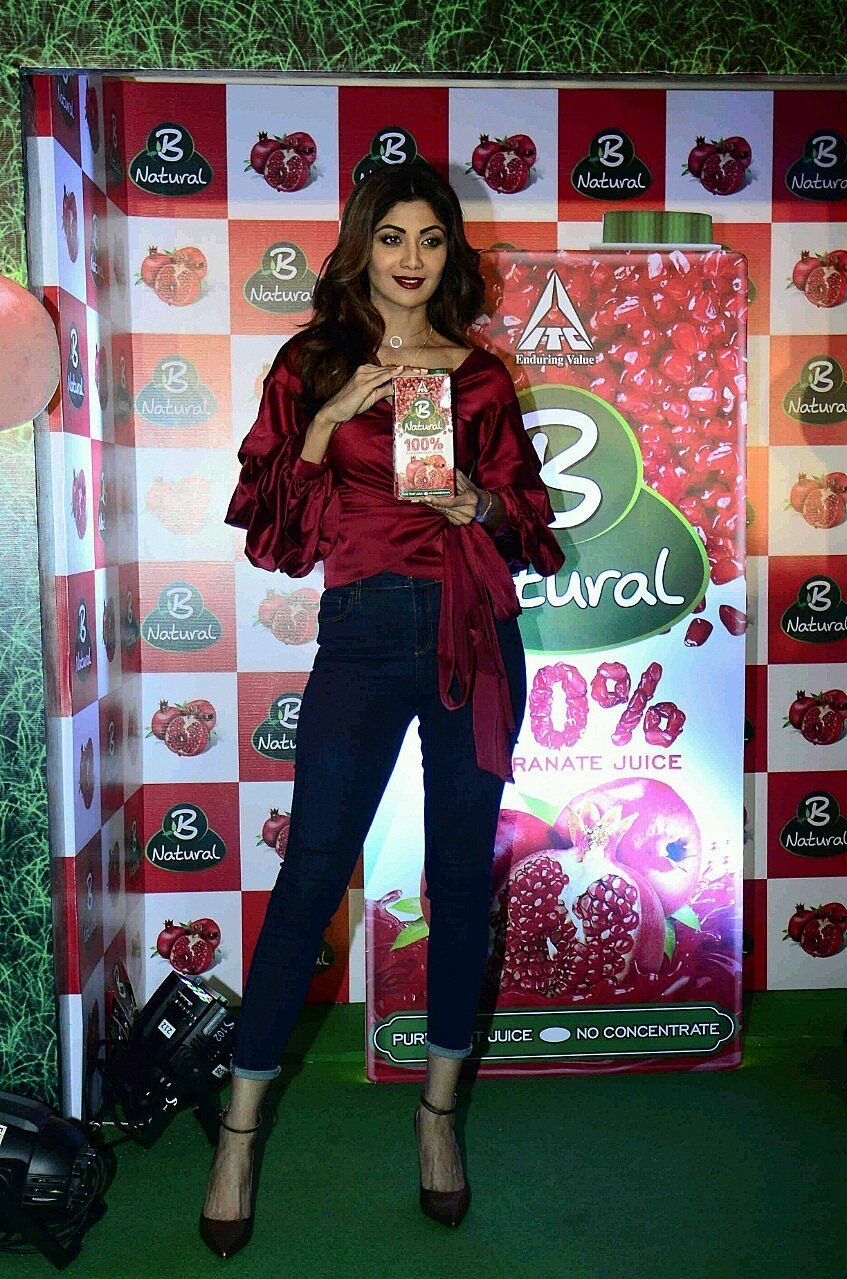 Shilpa Shetty launches B Natural Beverages Images | Picture 1492338