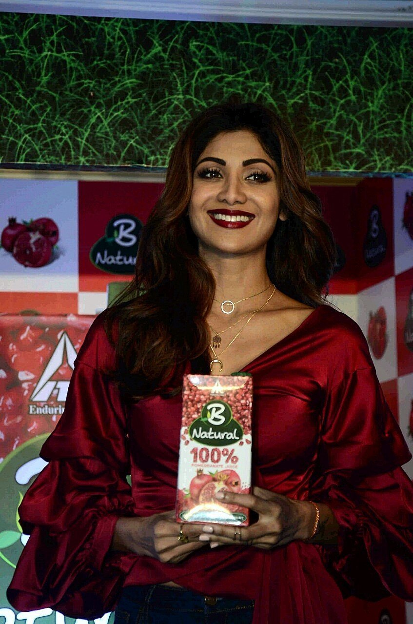 Shilpa Shetty launches B Natural Beverages Images | Picture 1492336