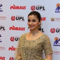 Alia Bhatt At The Red Carpet Of 4th Edition Lokmat Maharashtrian Awards 2017 Images | Picture 1492770