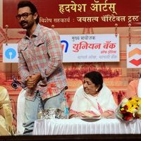 Aamir Khan - Aamir khan on the Occasion Of 75th Punyatithi Of Master Dinanath Mangeshkar Images | Picture 1495286