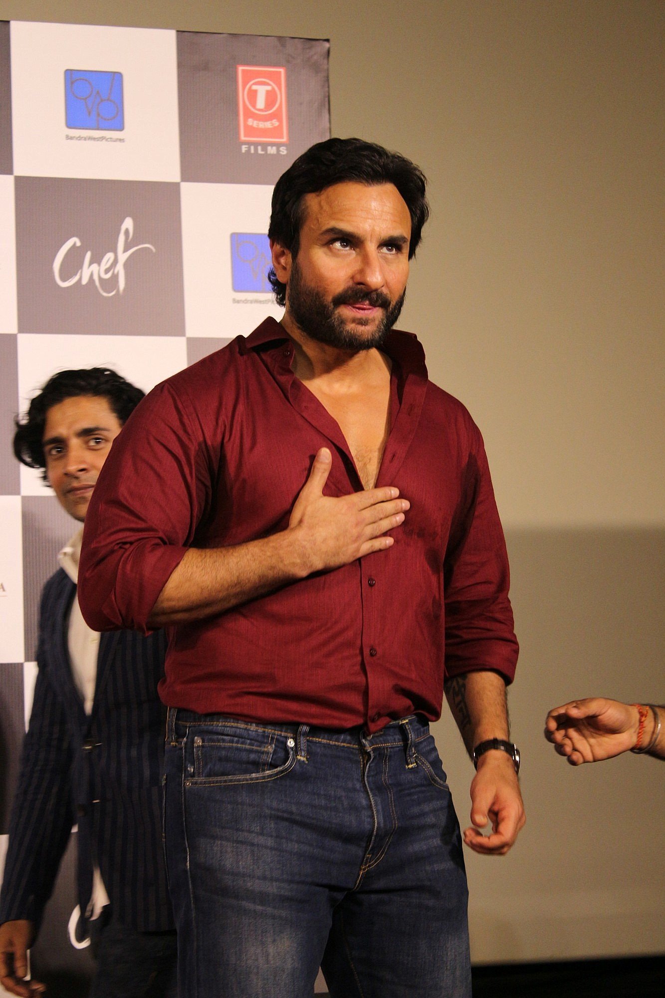 Saif Ali Khan - In Pics: Trailer Launch Of Film Chef | Picture 1524822
