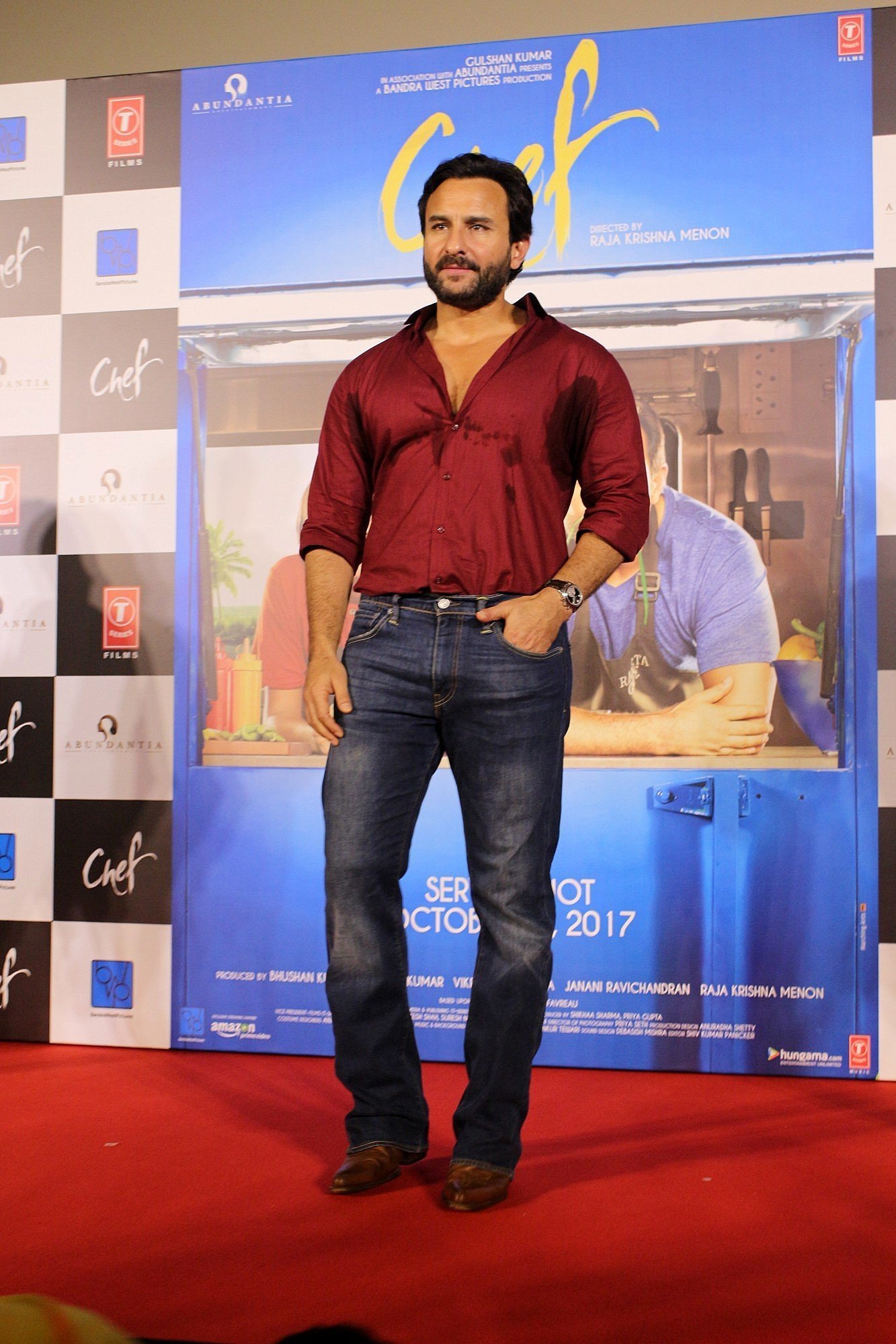 Saif Ali Khan - In Pics: Trailer Launch Of Film Chef | Picture 1524818