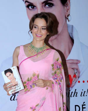Kangana Ranaut - Photos: The Launch Of Shobhaa De Book Seventy And To Hell With It | Picture 1551052