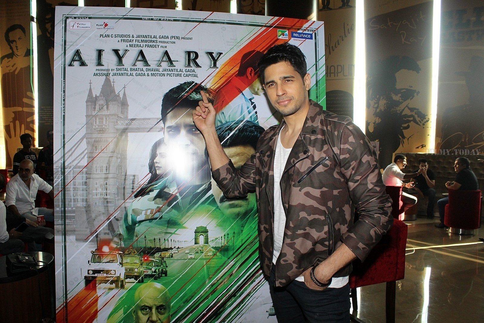 Sidharth Malhotra - Photos: Trailer Launch Of Film Aiyaary | Picture 1552579