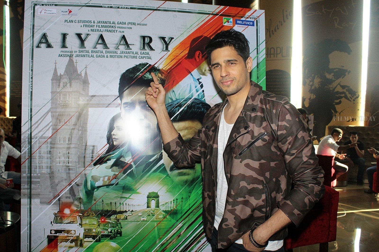 Sidharth Malhotra - Photos: Trailer Launch Of Film Aiyaary | Picture 1552581