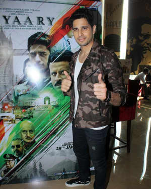 Sidharth Malhotra - Photos: Trailer Launch Of Film Aiyaary | Picture 1552585