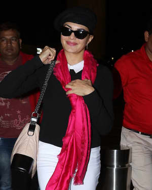 In Pics: Jacqueline Fernandez Snapped At Mumbai Airport | Picture 1554784