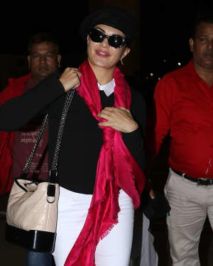 In Pics: Jacqueline Fernandez Snapped At Mumbai Airport | Picture 1554785