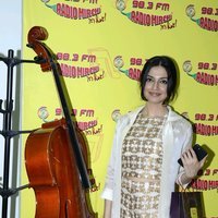 Divya Khosla Kumar Spotted at Radio Mirchi FM Station Images