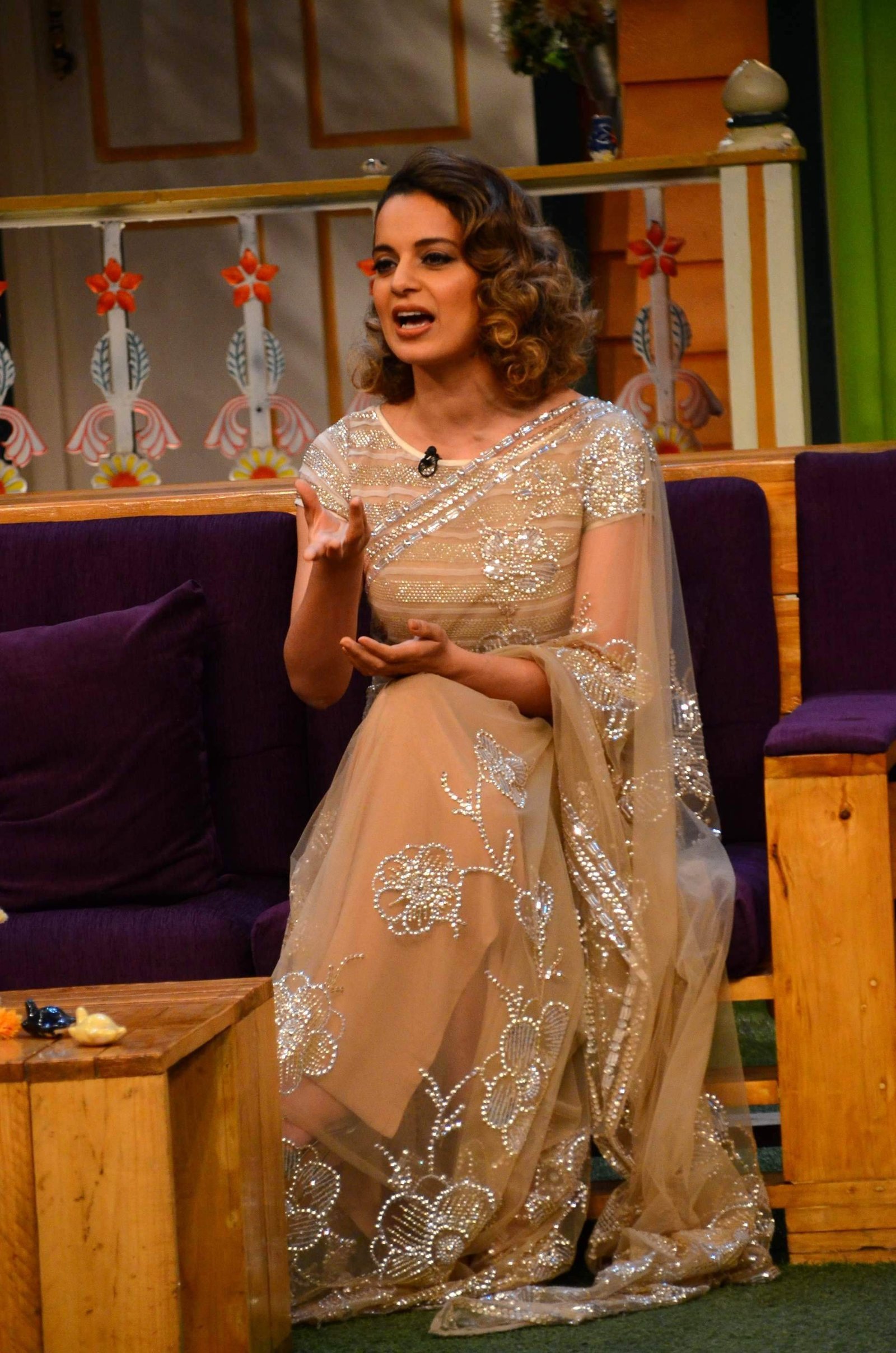 Kangana Ranaut - Promotion of film Rangoon on the sets of The Kapil Sharma Show Images | Picture 1471189