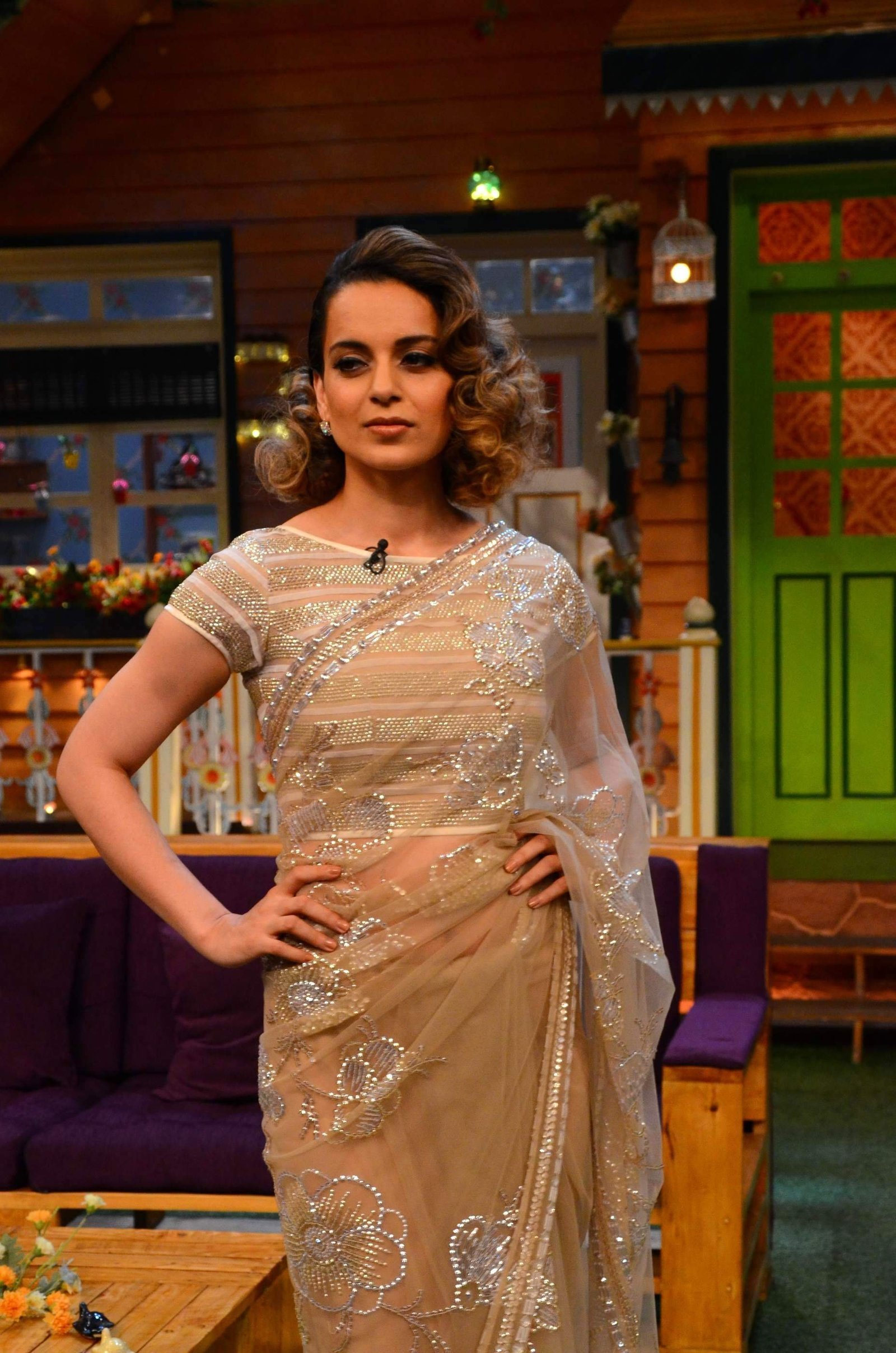 Kangana Ranaut - Promotion of film Rangoon on the sets of The Kapil Sharma Show Images | Picture 1471180