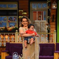 Kangana Ranaut - Promotion of film Rangoon on the sets of The Kapil Sharma Show Images | Picture 1471204