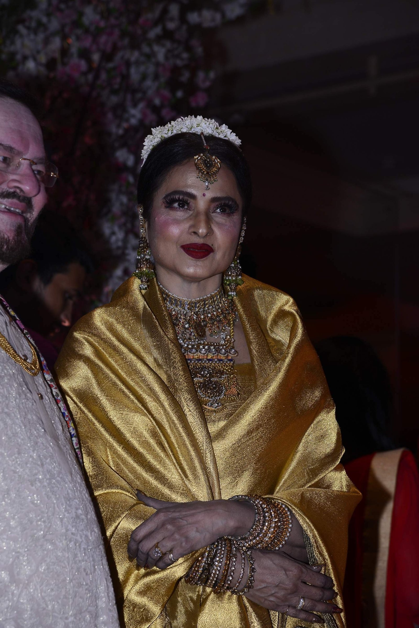 Rekha - Neil Nitin Mukesh and Rukmini Sahay Wedding Reception Images | Picture 1473215