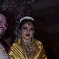 Rekha - Neil Nitin Mukesh and Rukmini Sahay Wedding Reception Images