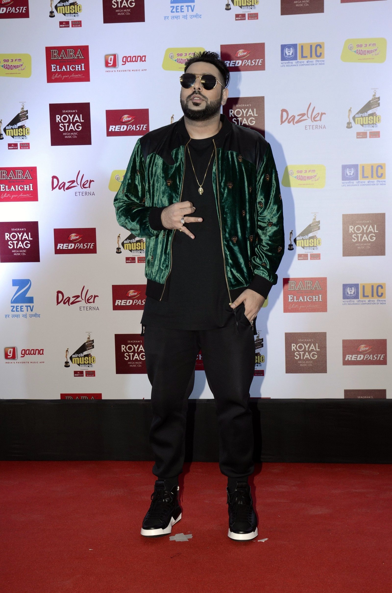 Badshah (rapper) - The Red Carpet of Royal Stag 9th Mirchi Music Awards Images | Picture 1473950