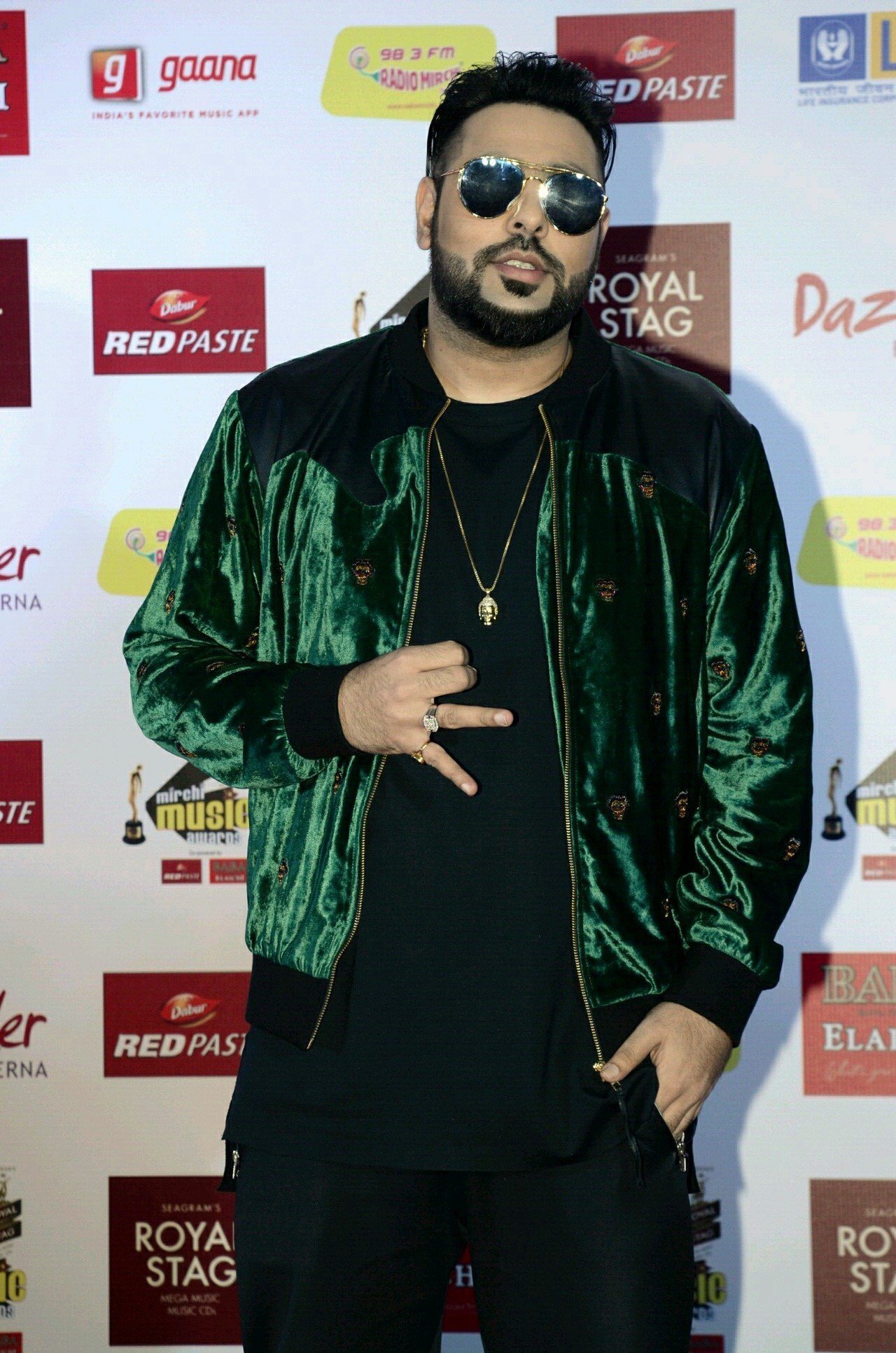 Badshah (rapper) - The Red Carpet of Royal Stag 9th Mirchi Music Awards Images | Picture 1473953