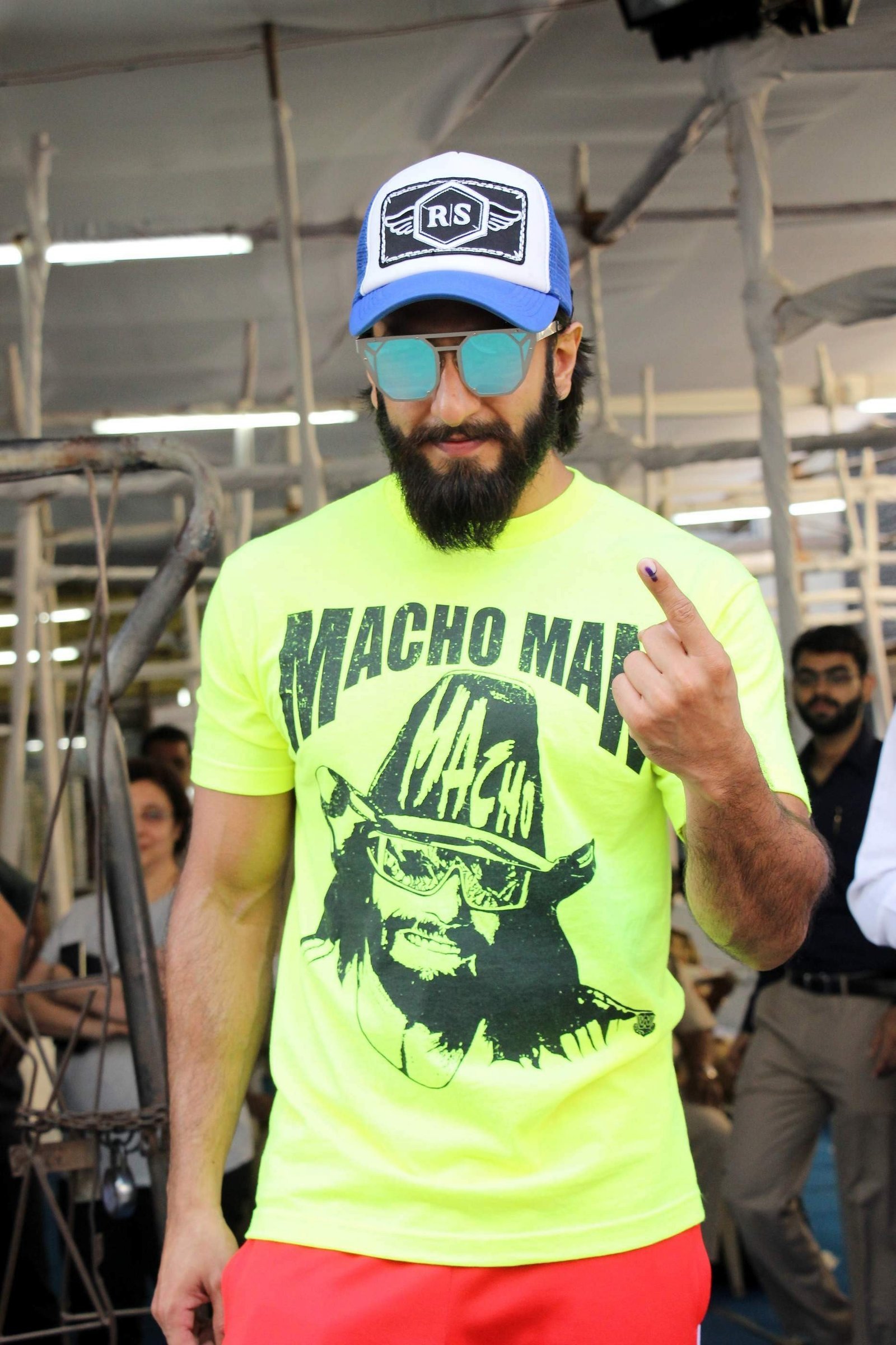 Ranveer Singh - Celebs Casting Their Votes In Bandra for BMC Elections 2017 Images | Picture 1474776