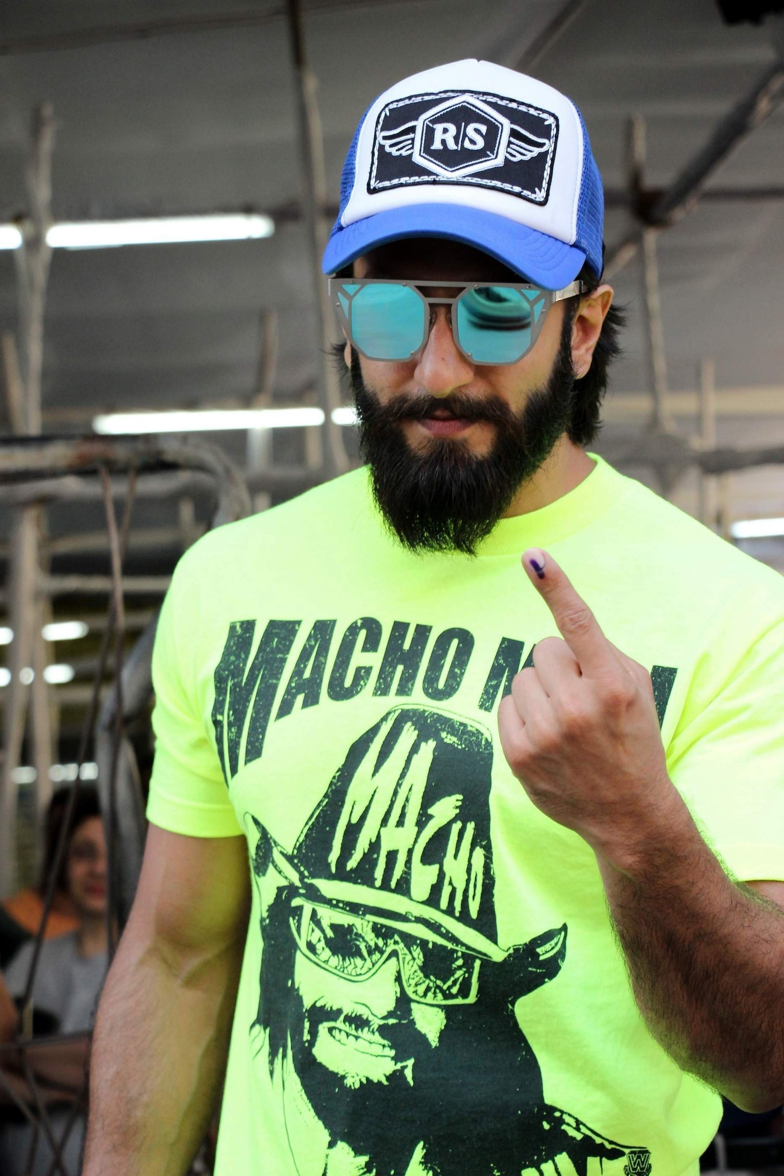 Ranveer Singh - Celebs Casting Their Votes In Bandra for BMC Elections 2017 Images | Picture 1474778