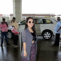 Neha Kakkar Spotted at Mumbai International Airport Andheri Images