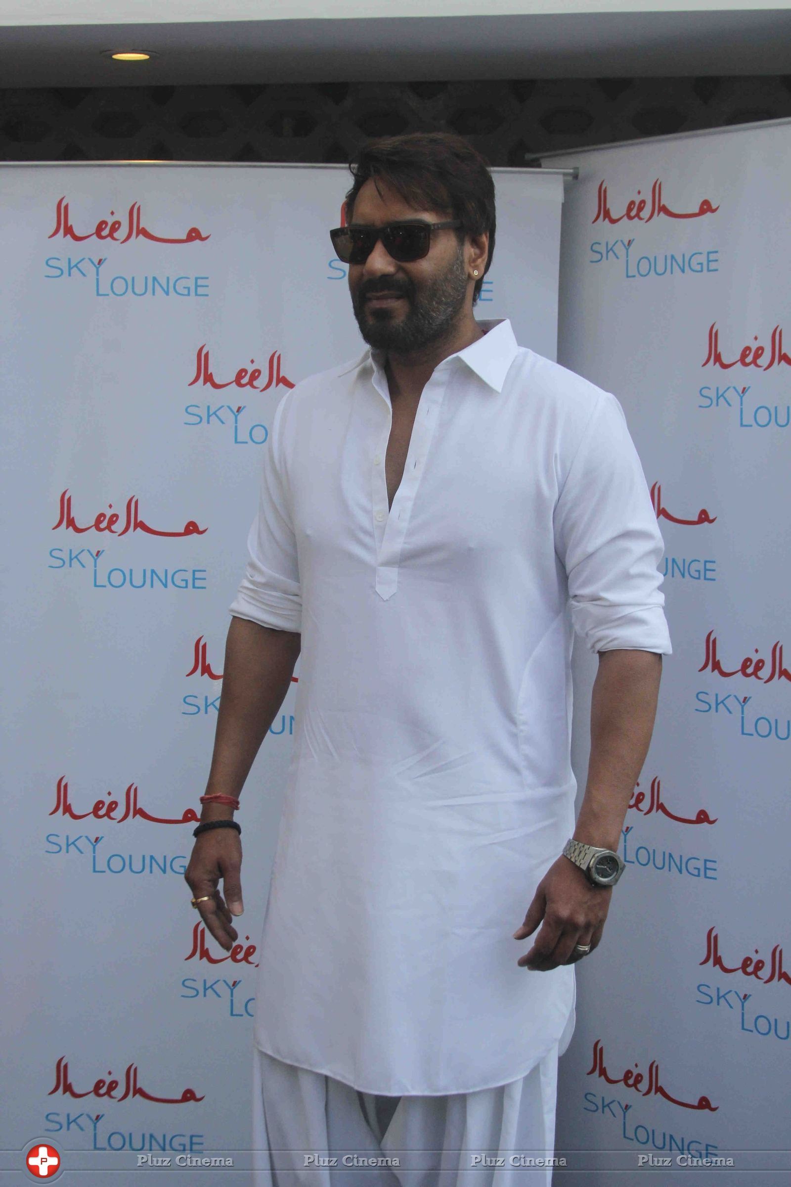 Ajay Devgn - Celebs Grace The Launch Of 'Sheesha Sky Lounge' in South Mumbai Photos | Picture 1459372