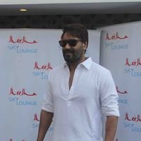 Ajay Devgn - Celebs Grace The Launch Of 'Sheesha Sky Lounge' in South Mumbai Photos