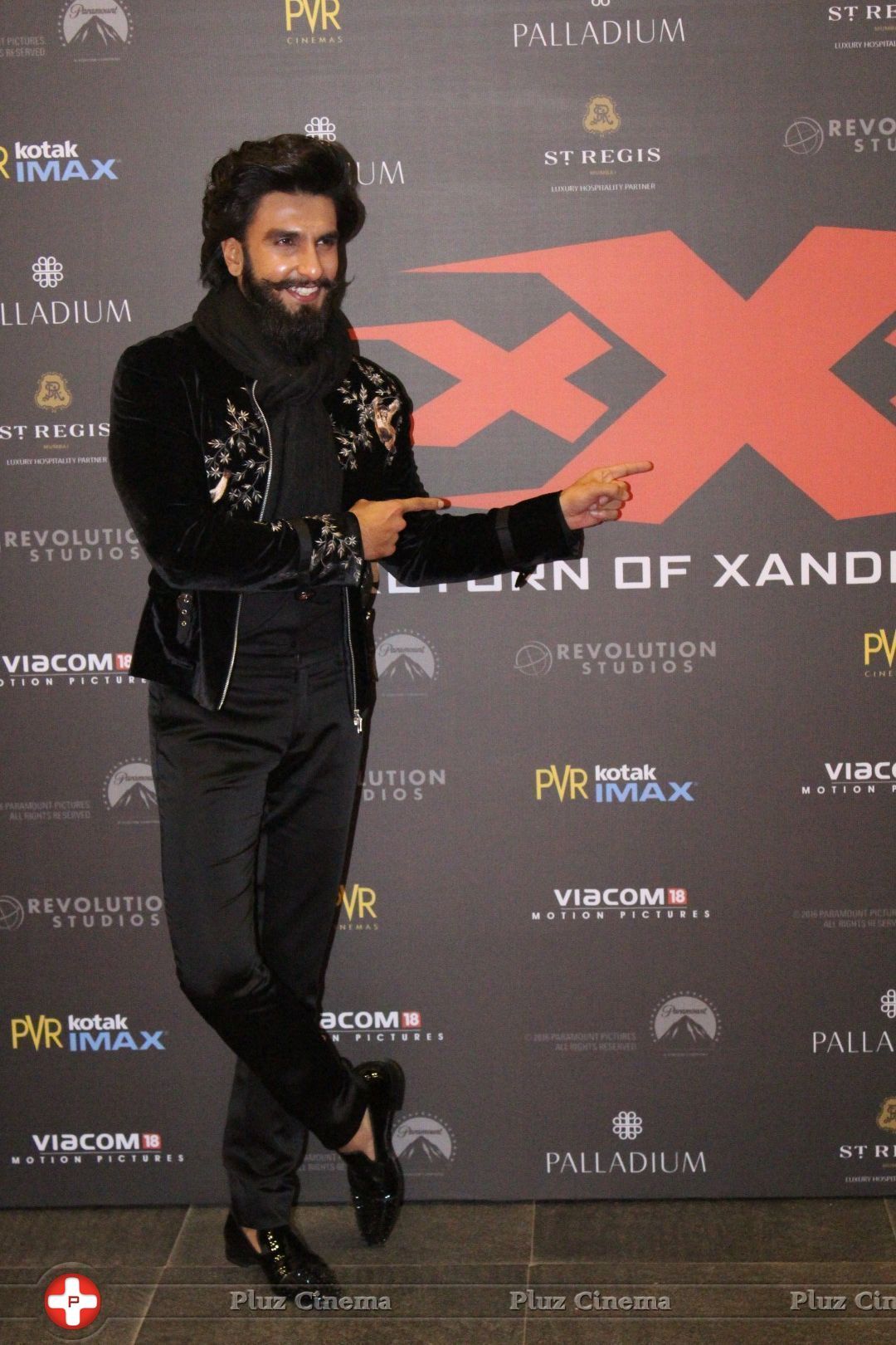 Ranveer Singh - Red Carpet Premiere Of Movie XXX: Return Of Xander Cage | Picture 1460986
