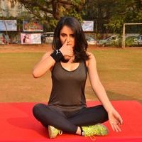 Shweta Khanduri - Dr Anil Murarka and Shweta Khanduri At Yoga Gastric Festival Pictures