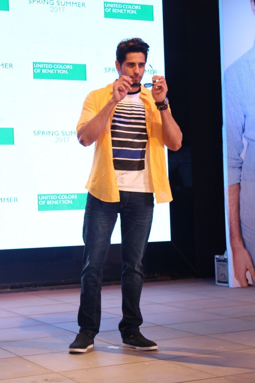 Sidharth Malhotra - Launch of United Colors of Benetton's Spring Summer 2017 Collection Photos | Picture 1462376