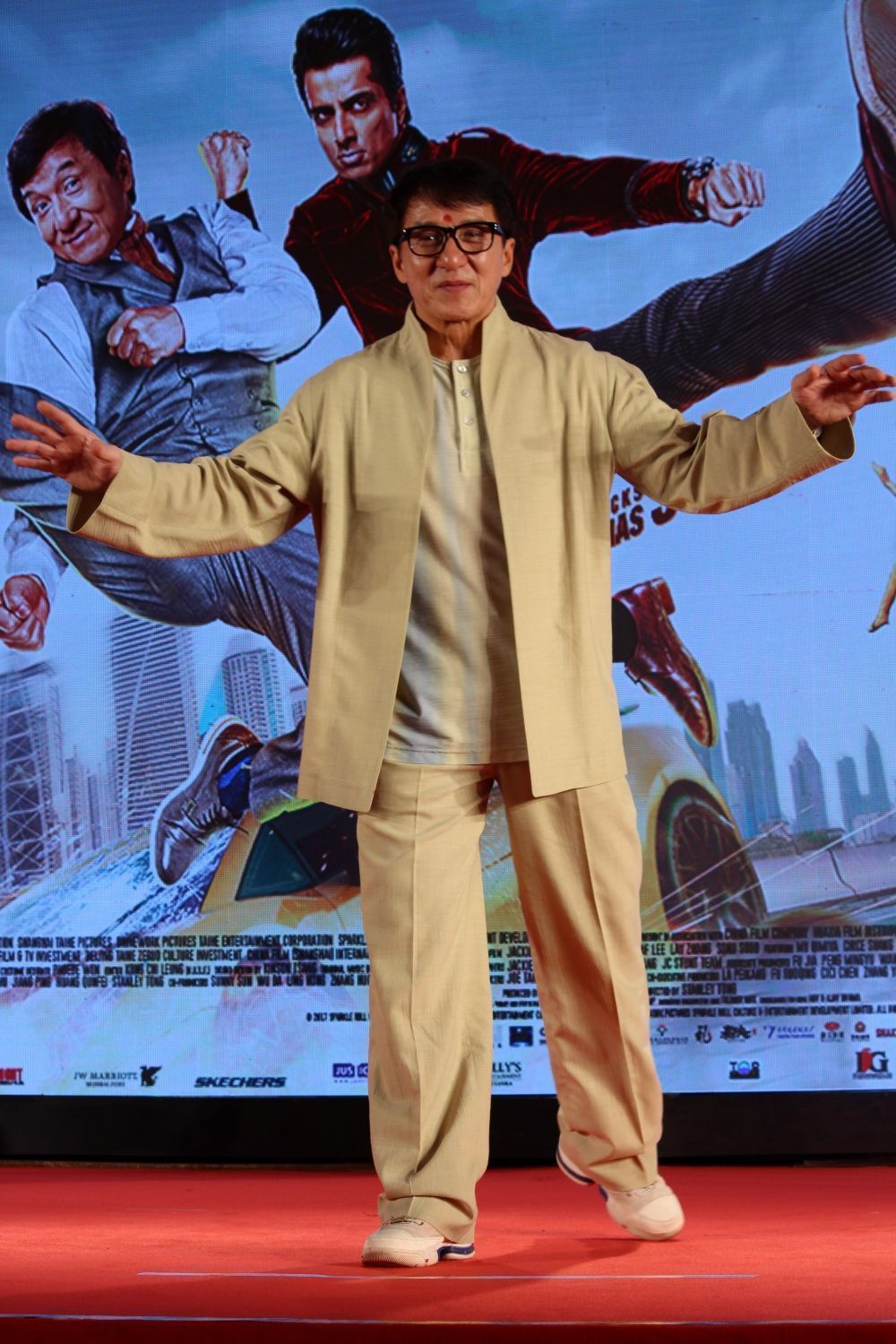 Jackie Chan - Press Conference Of Movie Kung Fu Yoga With Jackie Chan,Sonu Nigam Photos | Picture 1464979
