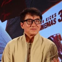 Jackie Chan - Press Conference Of Movie Kung Fu Yoga With Jackie Chan,Sonu Nigam Photos
