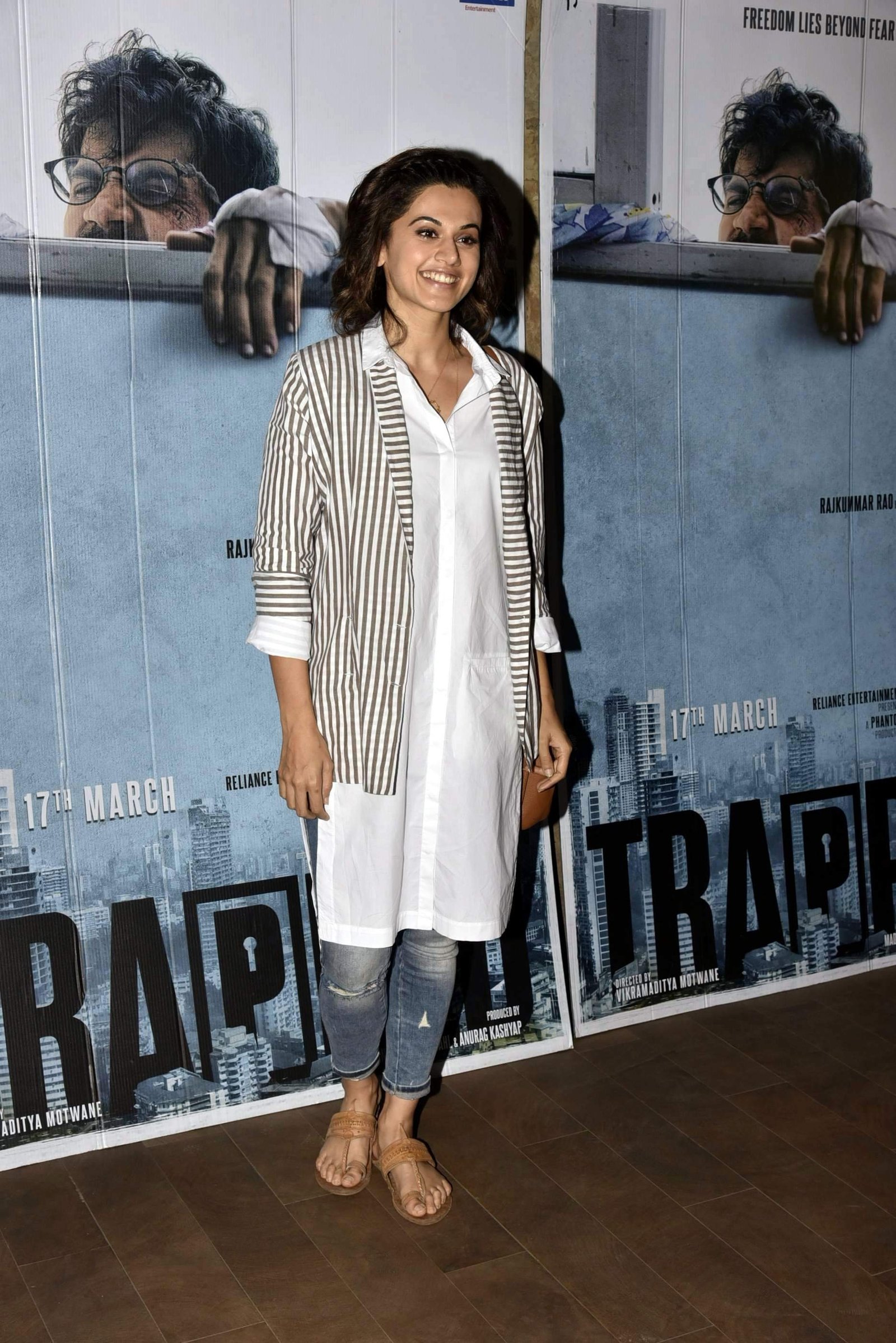Taapsee Pannu At Screening Of Film Trapped Photos | Picture 1480431