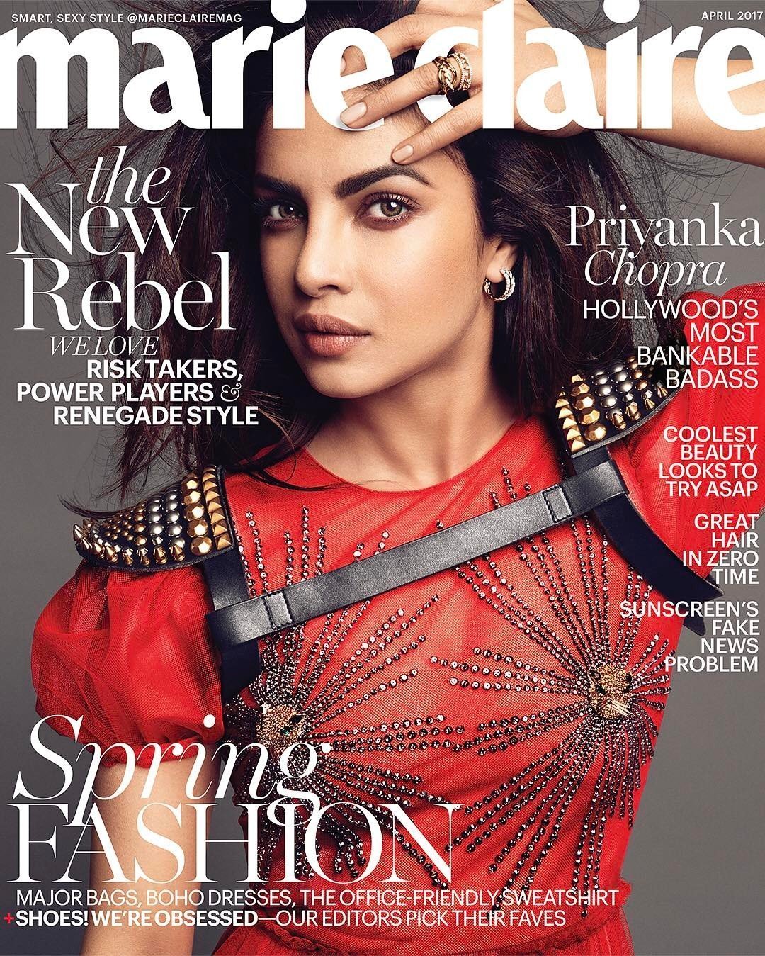Priyanka Chopra Marie Claire April 2017 Issue Photoshoot | Picture 1484346