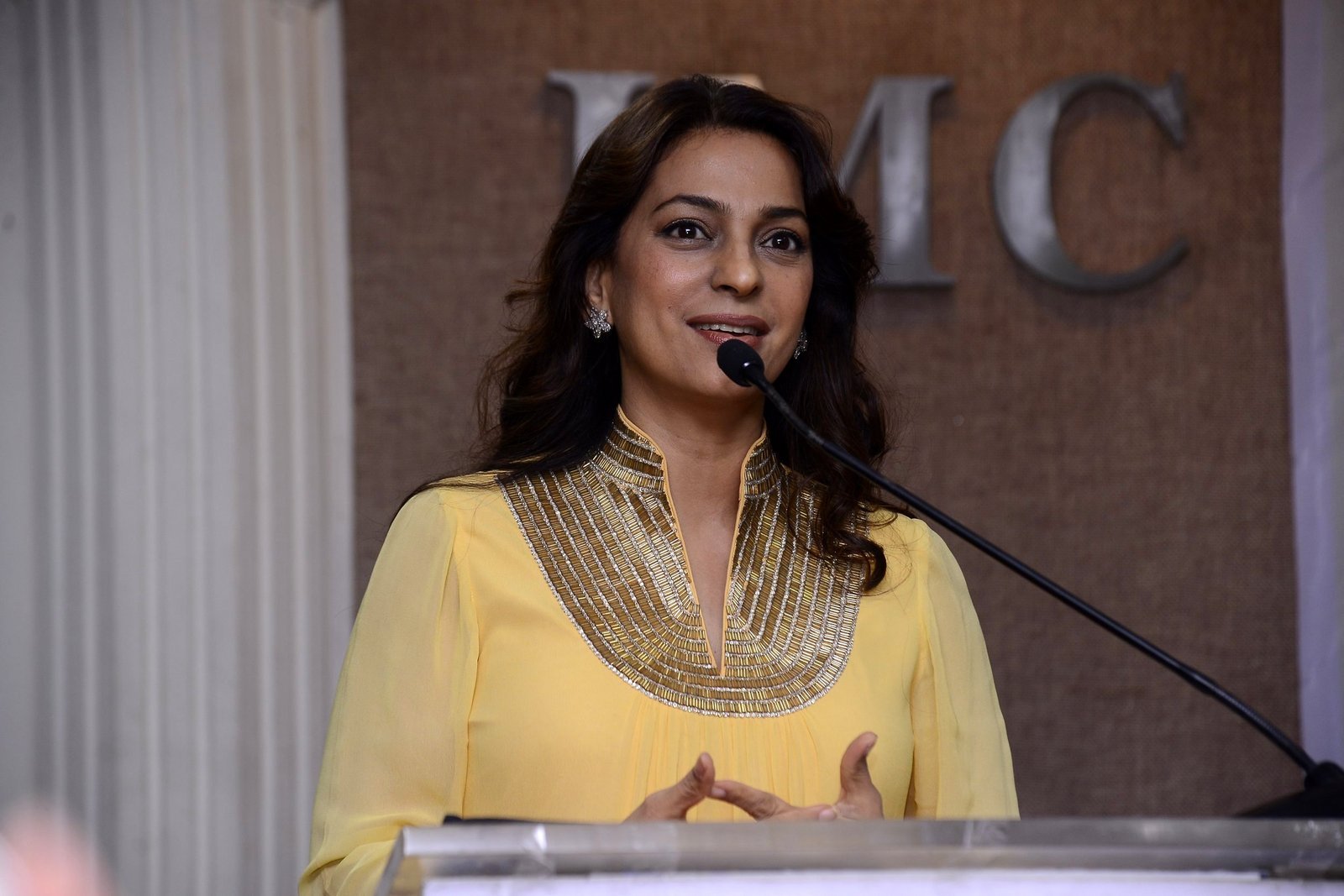  Juhi Chawla during Priyadarshni Academy's 33rd Anniversary Literary Awards Pictures | Picture 1485181