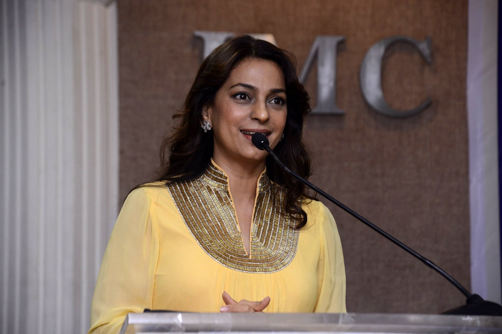  Juhi Chawla during Priyadarshni Academy's 33rd Anniversary Literary Awards Pictures | Picture 1485180
