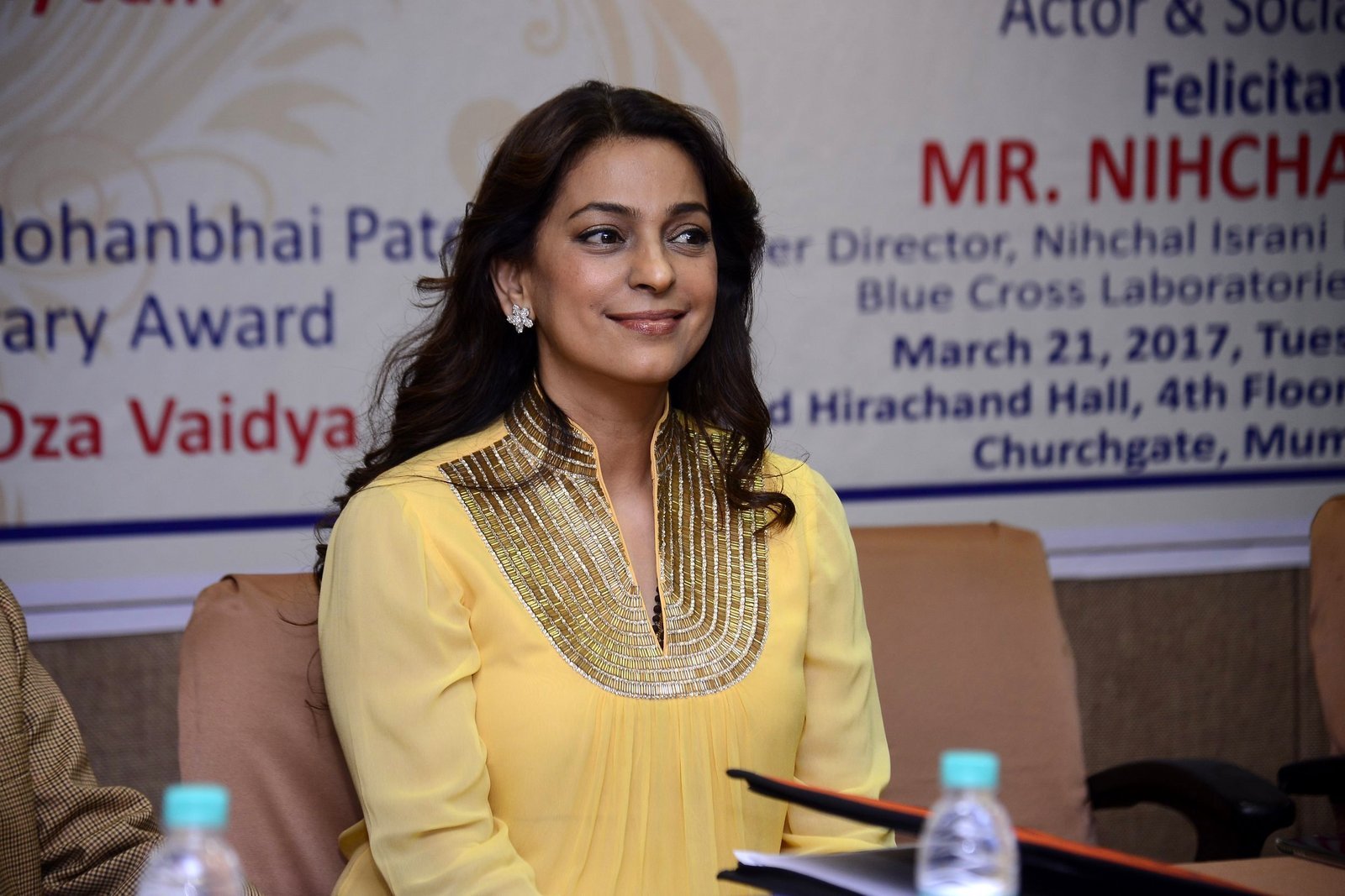  Juhi Chawla during Priyadarshni Academy's 33rd Anniversary Literary Awards Pictures | Picture 1485187
