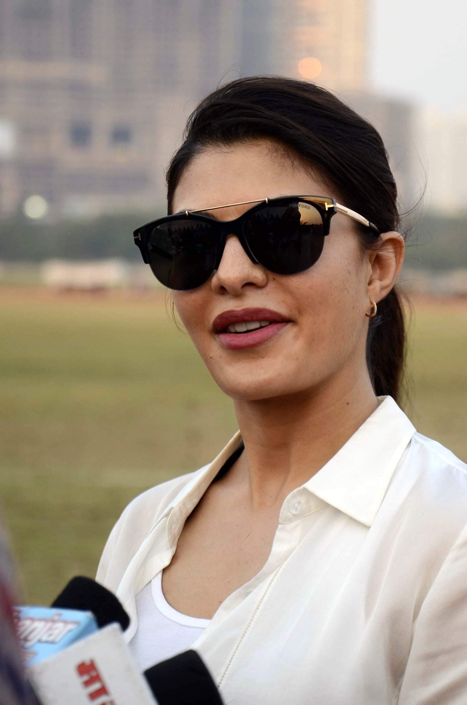 Jacqueline Fernandez At Horse Jumping Competition Race Course Images | Picture 1486561