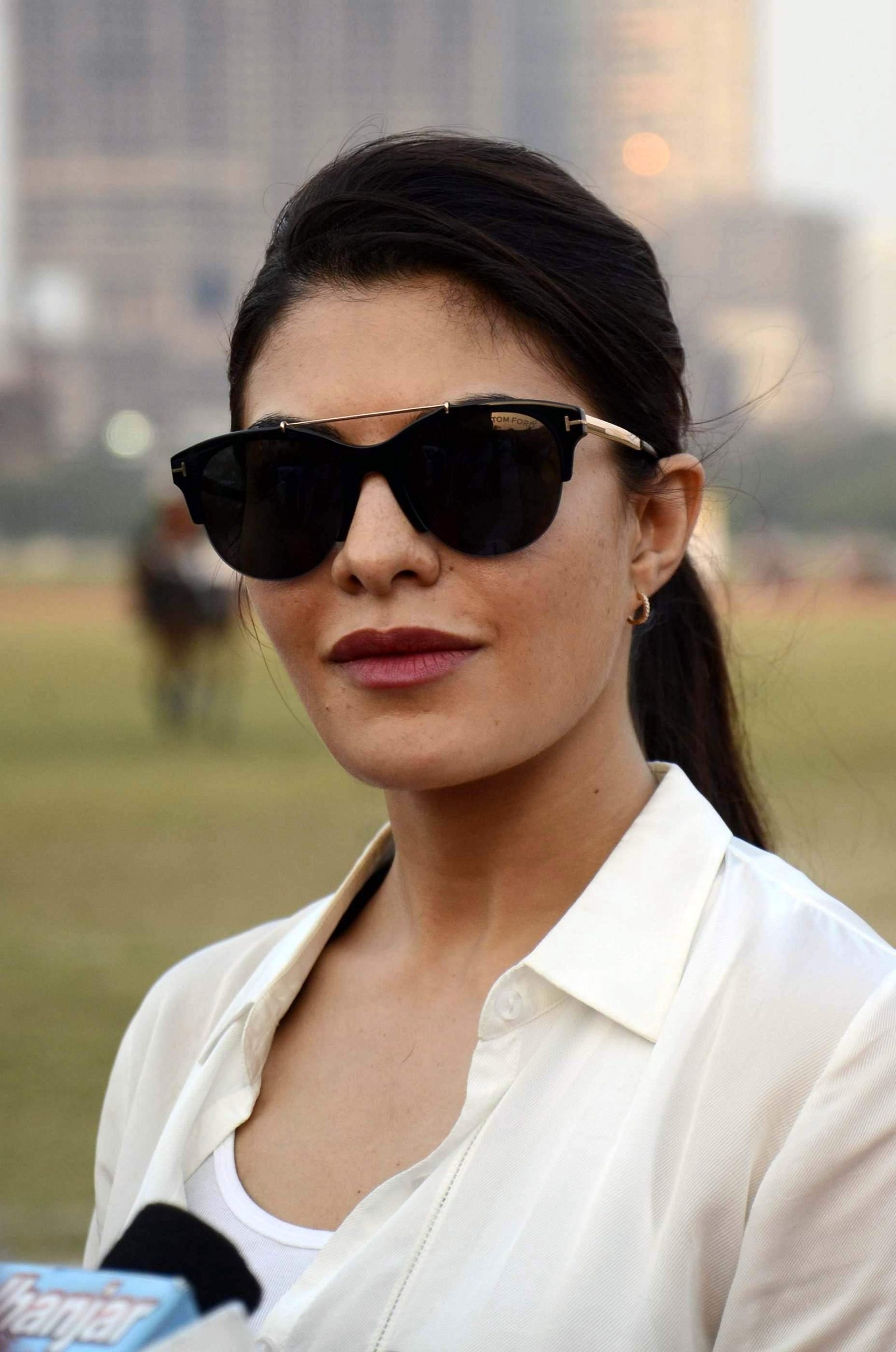 Jacqueline Fernandez At Horse Jumping Competition Race Course Images | Picture 1486565