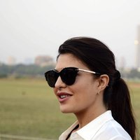 Jacqueline Fernandez At Horse Jumping Competition Race Course Images | Picture 1486557