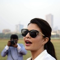 Jacqueline Fernandez At Horse Jumping Competition Race Course Images | Picture 1486560