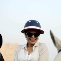 Jacqueline Fernandez At Horse Jumping Competition Race Course Images | Picture 1486534