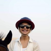 Jacqueline Fernandez At Horse Jumping Competition Race Course Images | Picture 1486536
