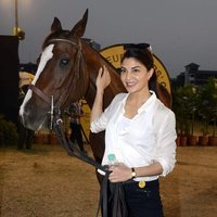 Jacqueline Fernandez At Horse Jumping Competition Race Course Images | Picture 1486568