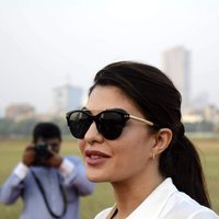 Jacqueline Fernandez At Horse Jumping Competition Race Course Images | Picture 1486559