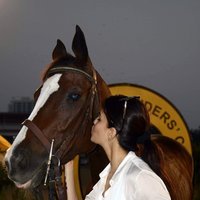 Jacqueline Fernandez At Horse Jumping Competition Race Course Images | Picture 1486570